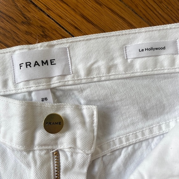 Frame Le Hollywood High Rise Straight Leg - Picture 4 of 5
